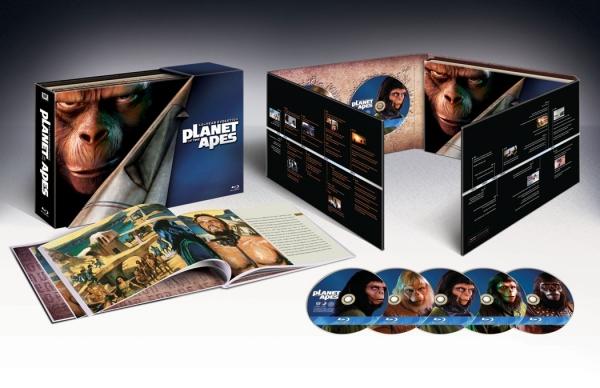 Coffret Planet of the Apes - Blu-ray Planet13