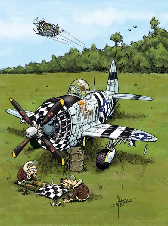 Le temps des hélices P-47-410