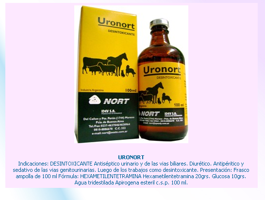 URONORT --- DESINTOXICANTE -- PROTECTOR RENAL $ 15.000 Uronor10