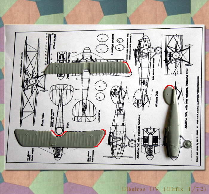 [AIRFIX] 1/72 - Albatros D.V  (VINTAGE)  (aldv) Dv0810