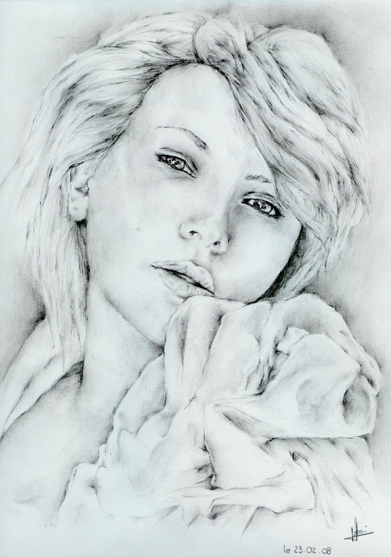 Portrait de scarlett Johnson Numeri10