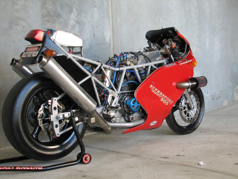 DUCATI 900SS A COURROIES DRAGSTER TURBO 215CV Img_0512