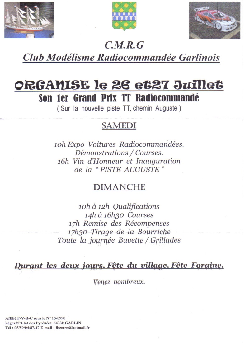 Course Amicale GARLIN 1/8 TT Gp11