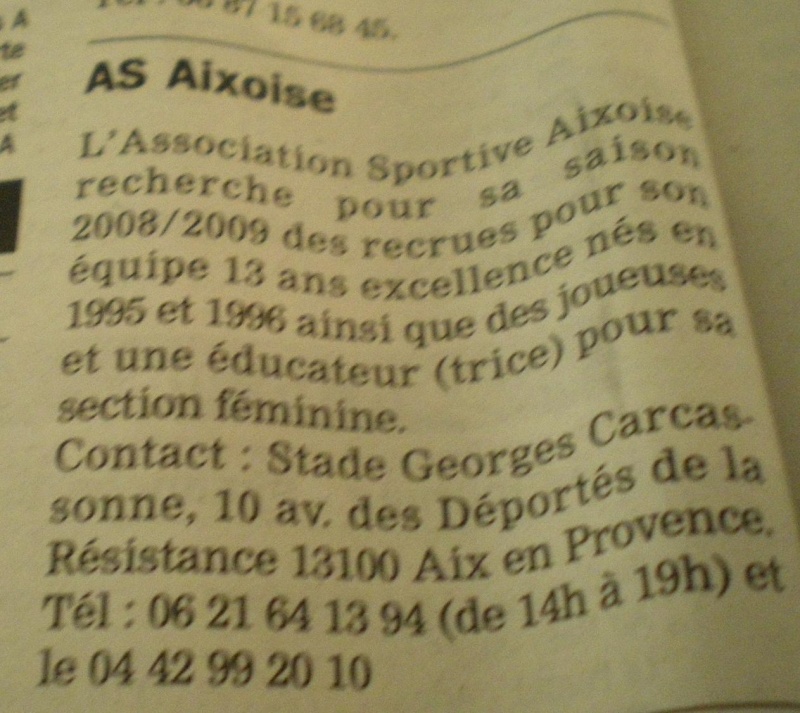 Pays d'Aix FC AIX-EN-PROVENCE // PH Imgp3021