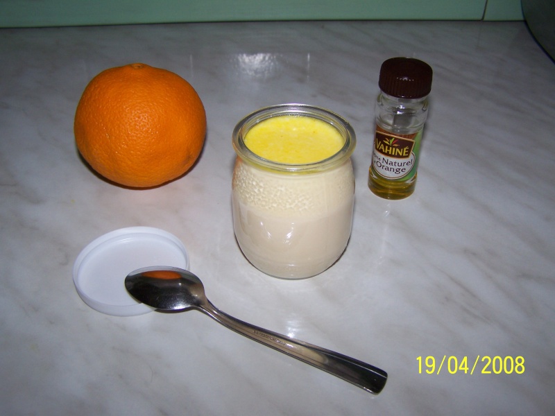 Yaourts au citron ou à l'orange Yaourt18