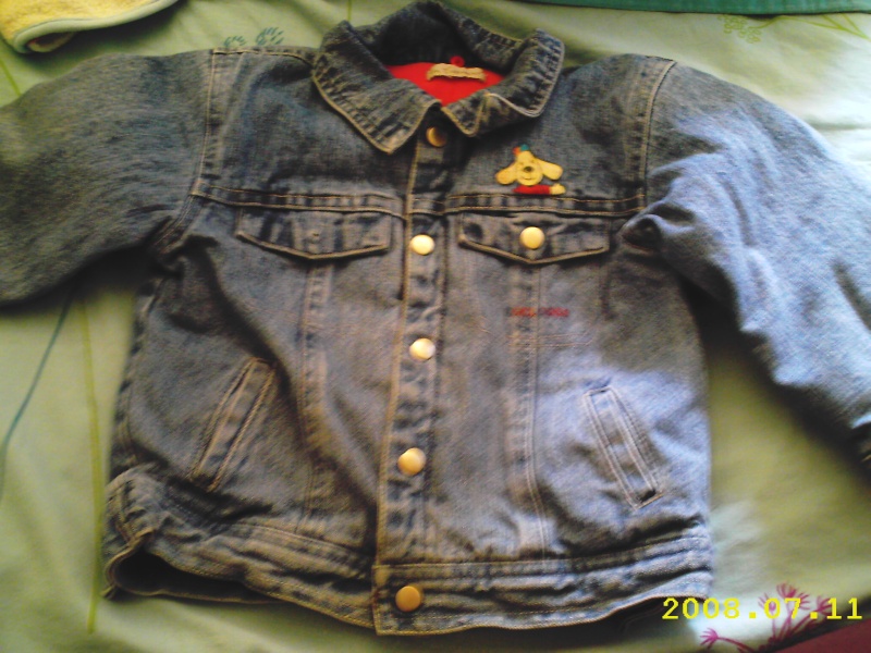 blouson en jean 2ans a 3 24m10