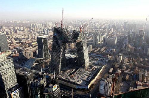 The "Falling Towers" of New Chinese TV Center B37fe410