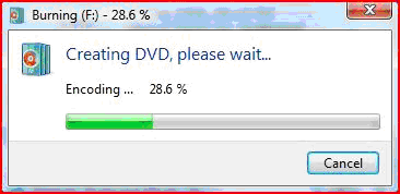 Burn DVD using Windows DVD Maker In Vista Dvd51010