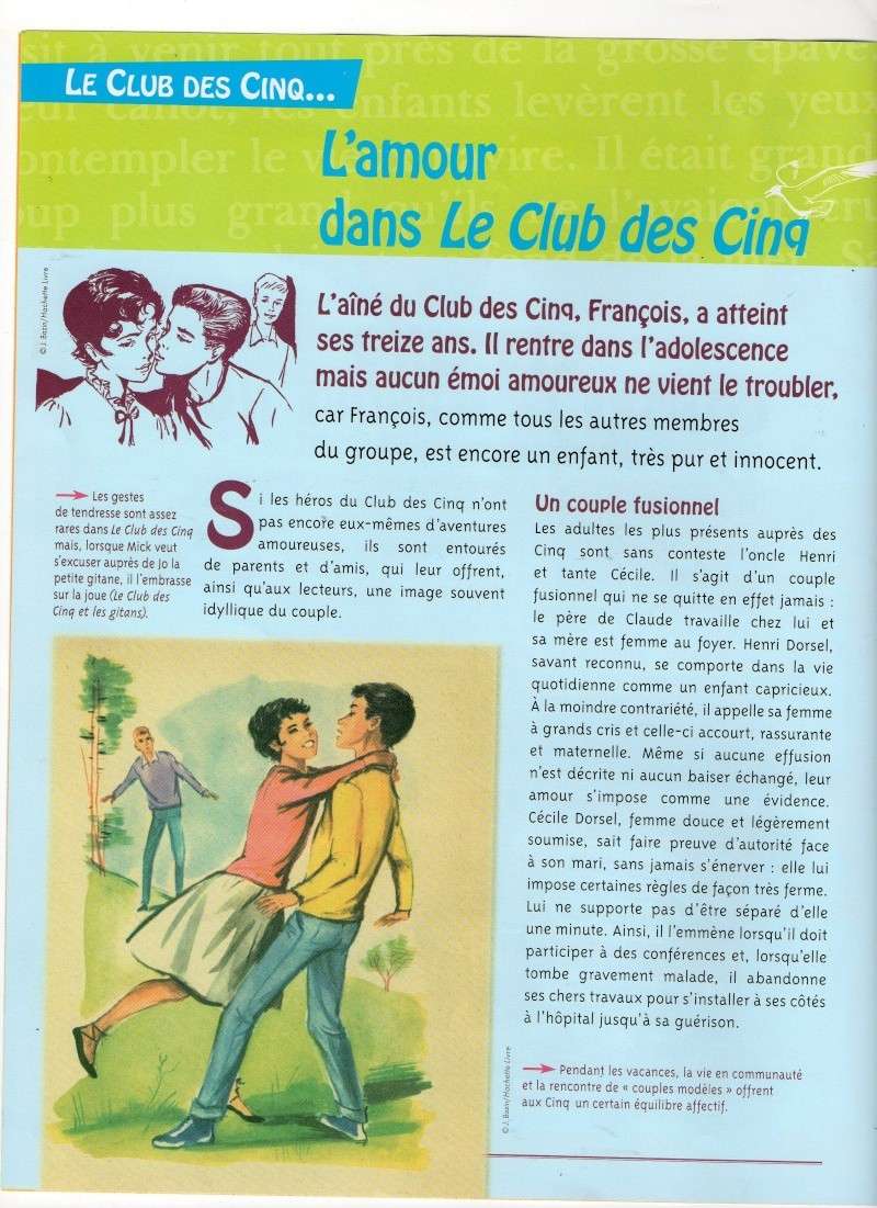 C'EST PARTI HACHETTE REEDITE LES CLUB DES CINQ ORIGINAUX ! - Page 23 Amour110