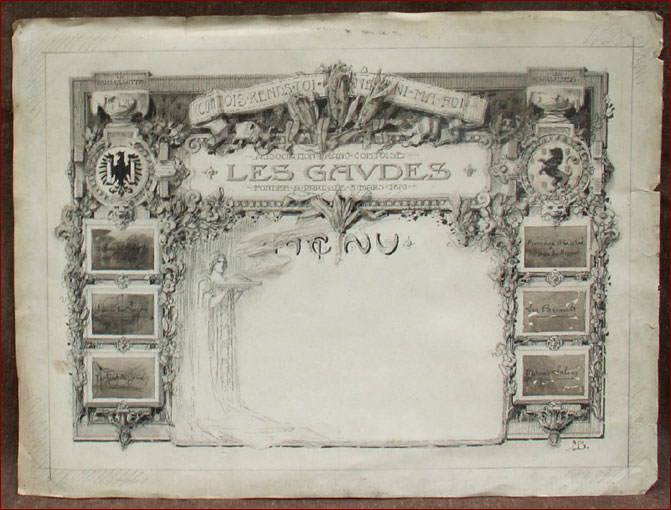 Association Franc-comtoise les Gaudes 1887 Menuga10