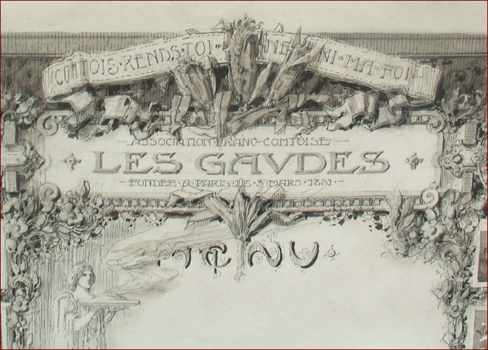 Association Franc-comtoise les Gaudes 1887 Menuga11