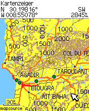 GPS Vector Map Morocco Screen11