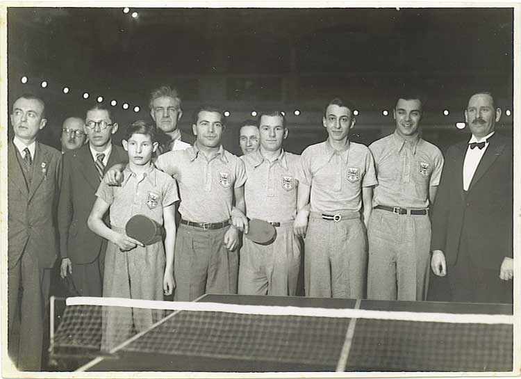 L'Autrian Mens l'quipe aux Championnats Mondiaux 1936 Austri10