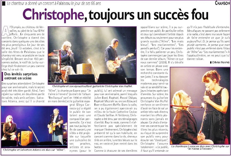 Christophe Concert Palaiseau 13 Octobre 2011 Christ31