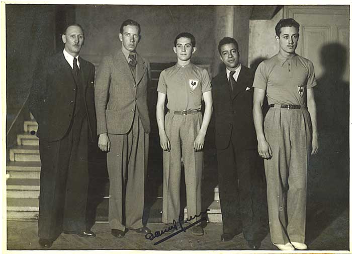 L'quipe franaise aux Championnats Mondiaux 1936  Prague French10
