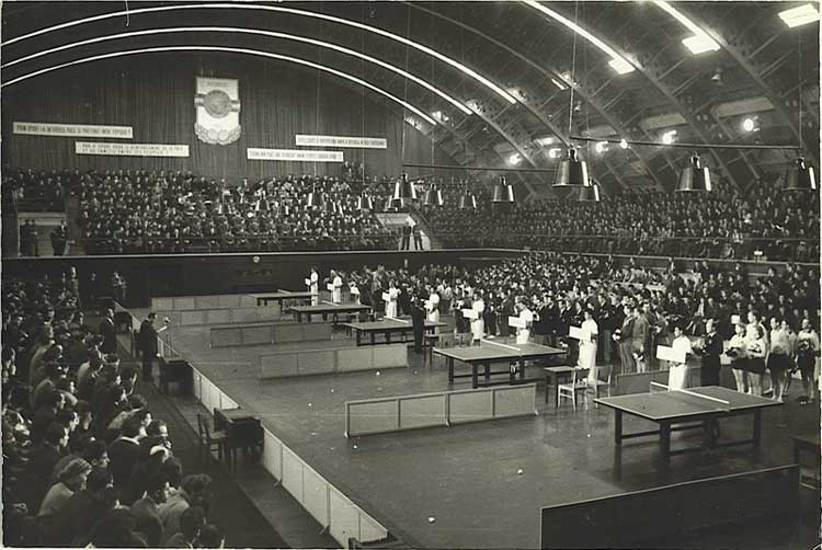 Les Crmonies d'inauguration aux Championnats Mondiaux Wch19510