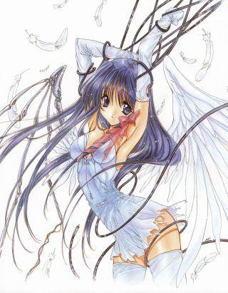 Imagenes de angeles anime y manga P10