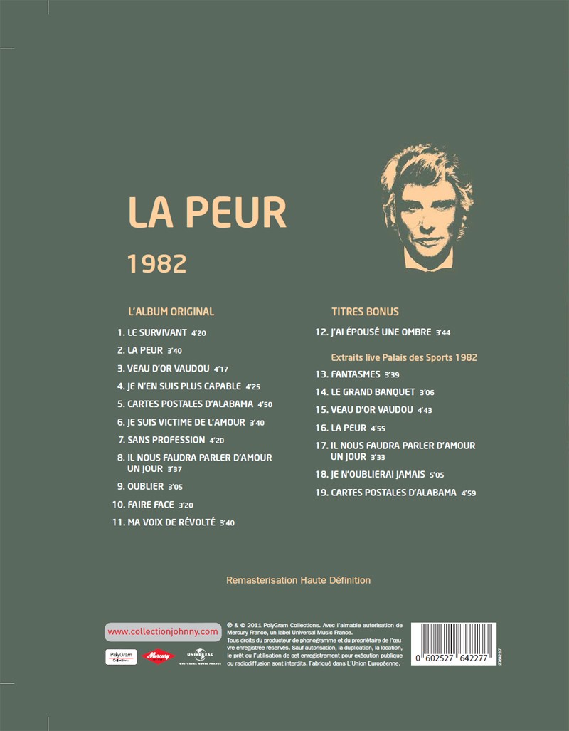 Le N° 21 1982 La peur Jhcoll80