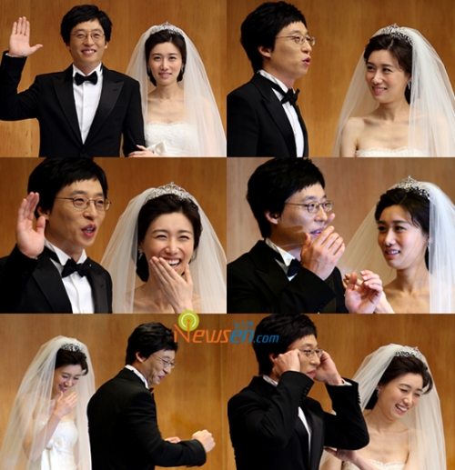 Yoo Jae Suk Get Married to Na Kyung Eun 20080711