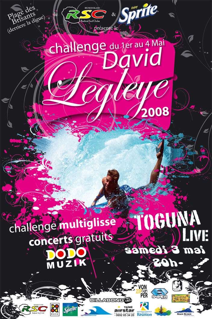 Challenge David Legleye-Message de Chantal Legleye Affich10