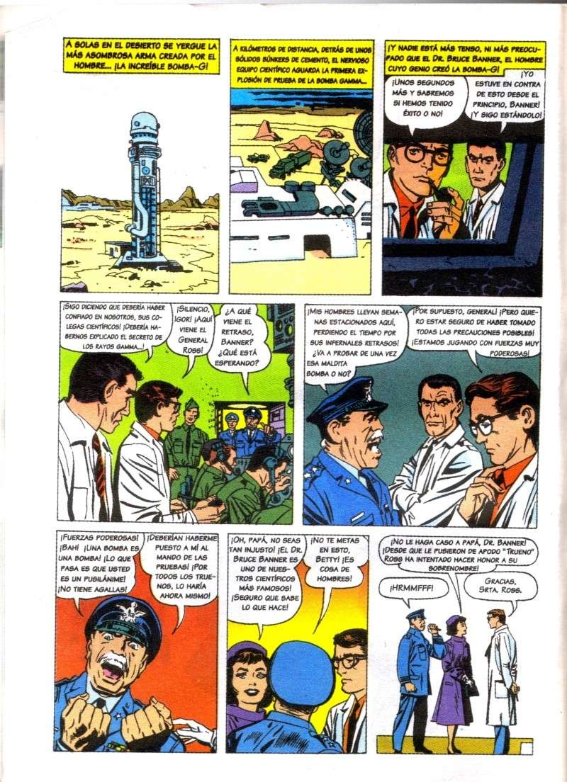 COMIC DE THE INCREDIBLE HULK N1 DE 1961 Hulk2n10