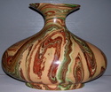 agate decoration vase - Ozark ware possibly  588be010