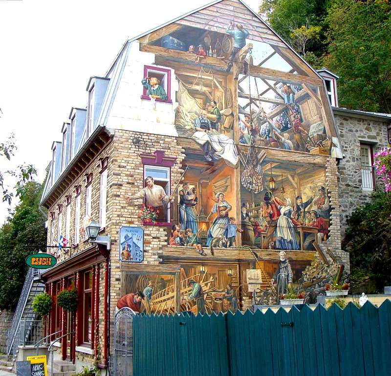 STREET VIEW : [Canada] - Les Fresques murales A8926a10