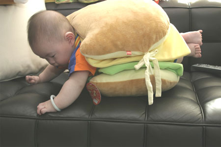 FUNNY baby burger 81344010