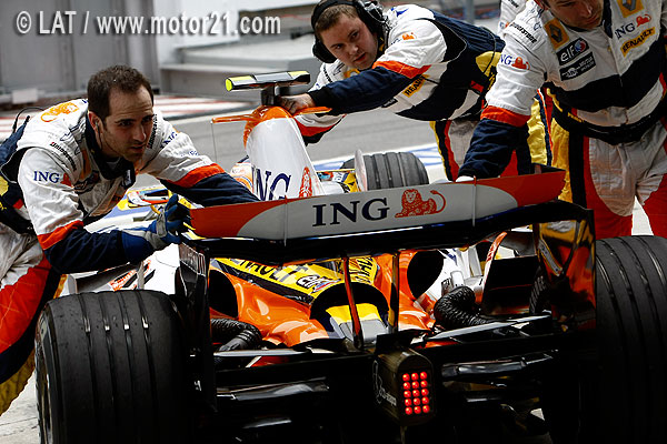 Alonso contar con ms potencia en el R28 en Barcelona Alonso10