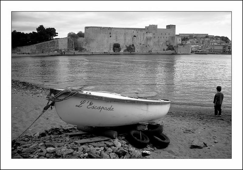 Collioure N&B Img_8711