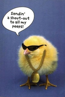 A shout-out to all my Peeps!  Happy Easter! Peeps10