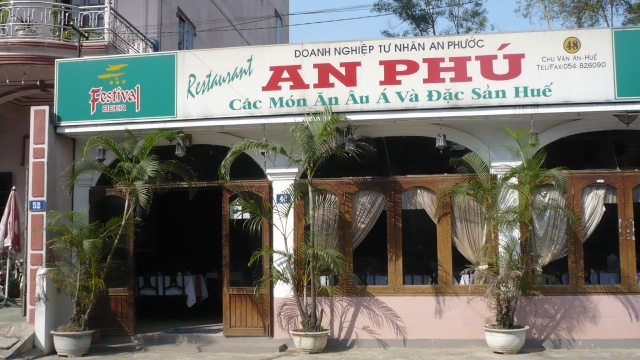 Nhà hàng AN PHÚ, địa chỉ 48, đường CHU VĂN AN. Nh48cv10