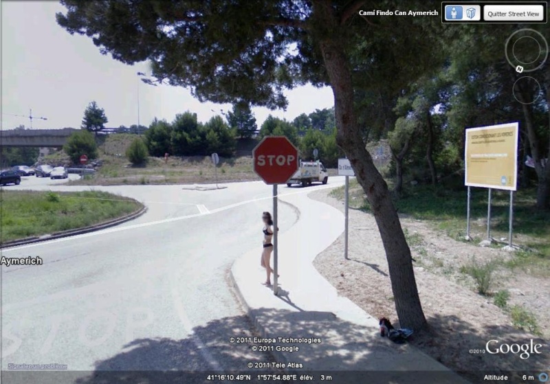 STREETVIEW: faire du stop:l'explication, Castelldefels, Espagne Faire_10