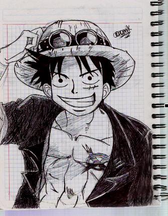 Dibujos de One Piece Luffy10
