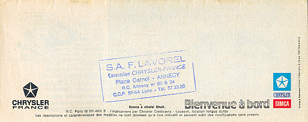 Catalogue [53] - 08/76 - Gamme Simca 77 - F 7608g-11
