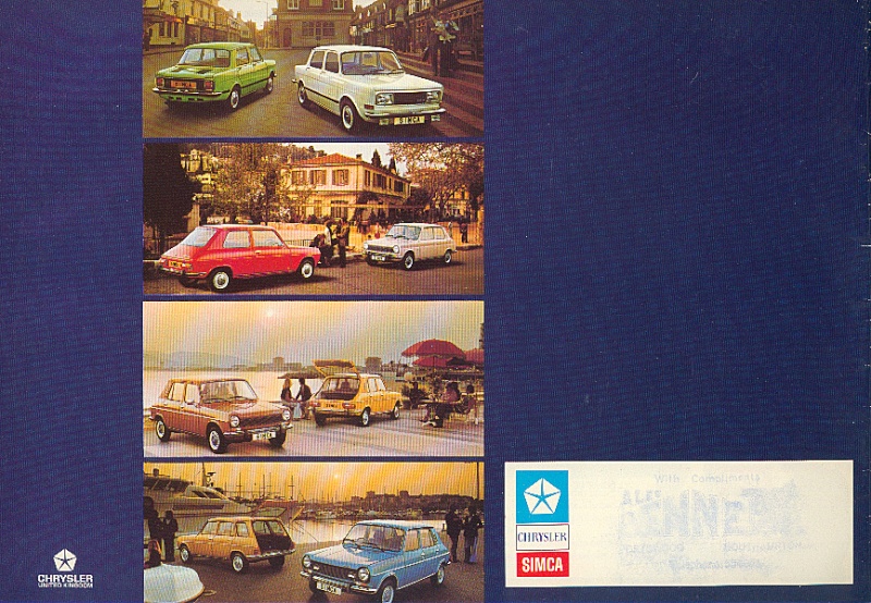 Catalogue [55] - 08/76 - Gamme Simca 77 - GB 7608gs11