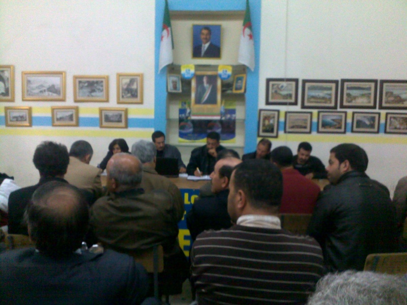 RCD-BGAYET: Photos réunion des cadres le vendredi 30 mars au siege du BR 30032013