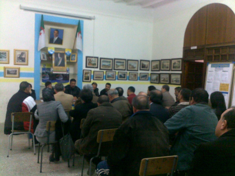 RCD-BGAYET: Photos réunion des cadres le vendredi 30 mars au siege du BR 30032019