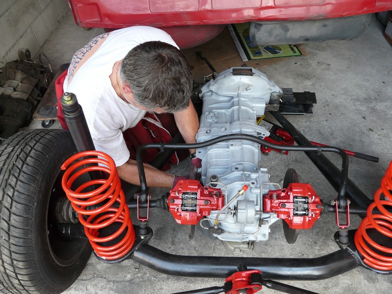 Une 75 Twin Spark rouge pour Alfa42 !!! - Page 18 P1100813