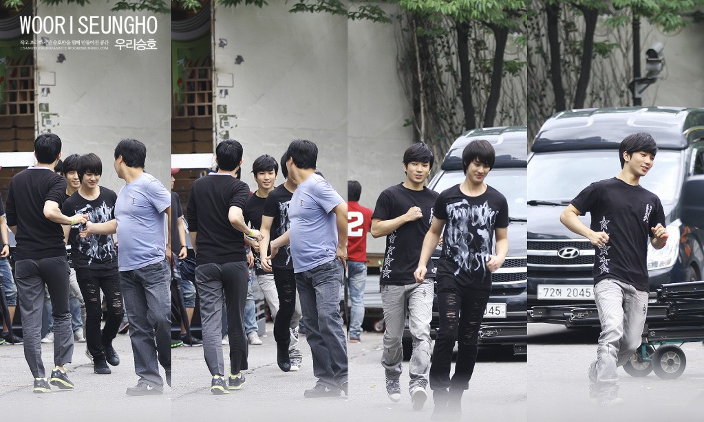 [26.06.11] MBLAQ leaving Inkigayo 13091010