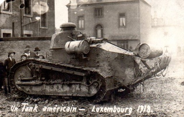 Tank Americain- Luxembourg 1918 * Ft1710