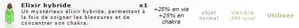 Objets + Prix de vente ( Commun + Avatar) Elixir10