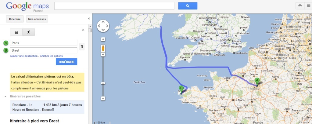 Les bourdes de Google Maps Google10