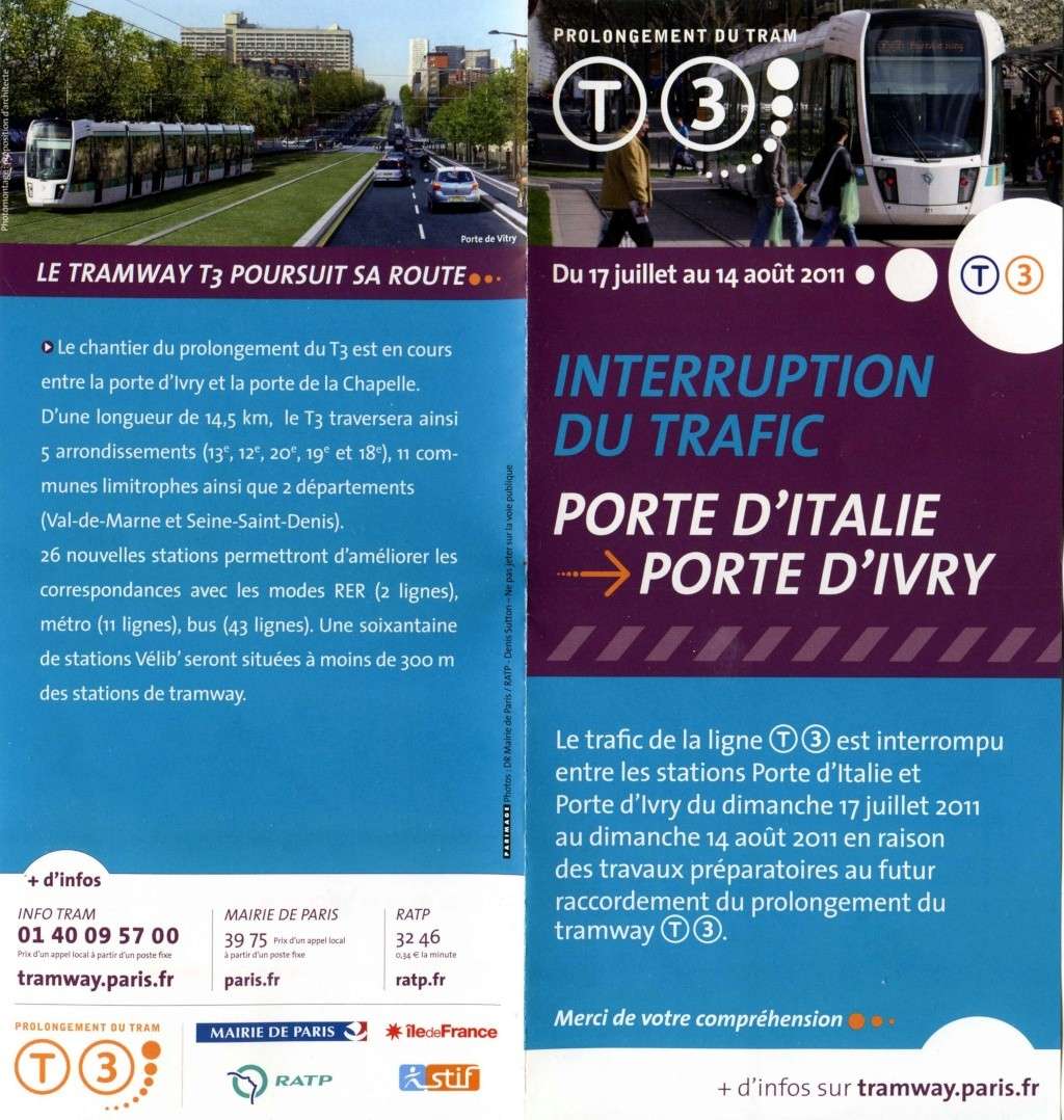 T3 : Interruption de trafic entre les stations Porte dItalie et Porte dIvry Img03410