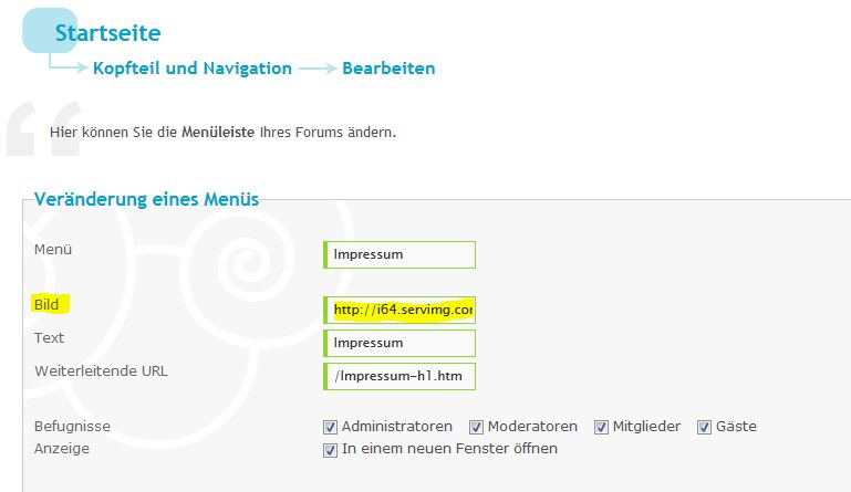 Impressum t42662 -regeln -des -forums -der -foren - Button für das Impressum fehlt Aufzei28