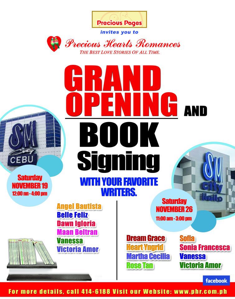 PRECIOUS PAGES GRAND OPENING - CEBU & ILOILO BRANCH 38549110