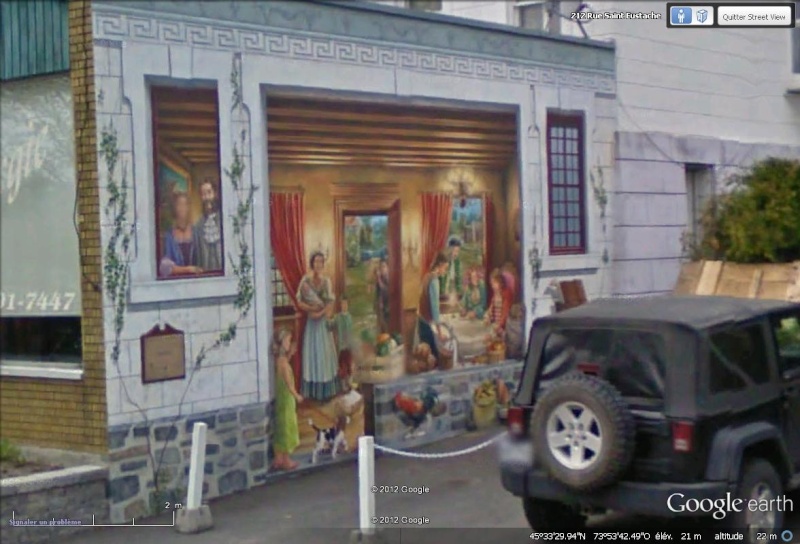 STREET VIEW : [Canada] - Les Fresques murales Fresqu10