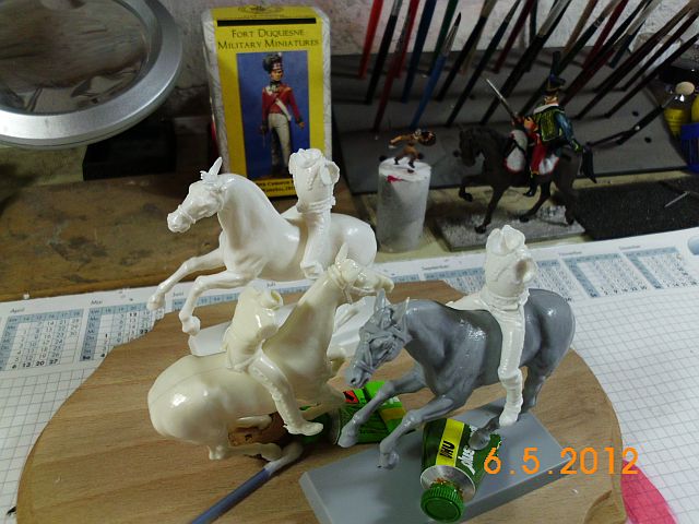 Waterloo 1815 - Cuirassier Angriff in 1/35 2171
