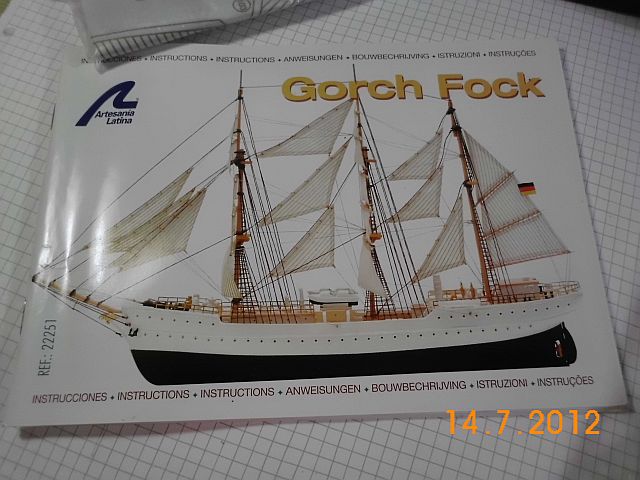 Artesania Latina 22251 - Gorch Fock 1/200 - (Weiter-) Baubericht 2191