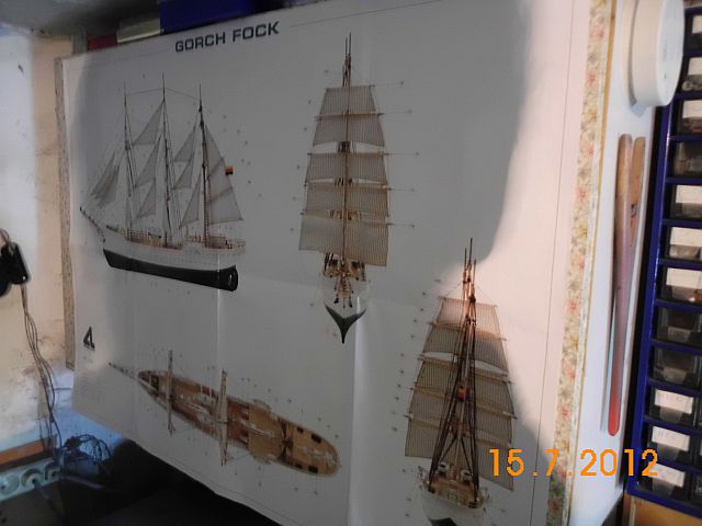 Artesania Latina 22251 - Gorch Fock 1/200 - (Weiter-) Baubericht 3134